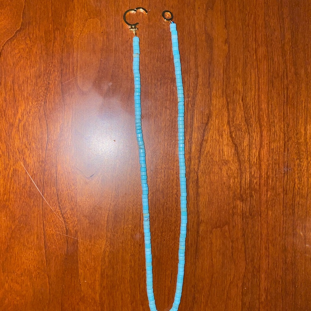 Gorjana parker necklace turquoise